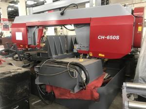 China CH-650S Ce Certificate Metal Use 7.5kw Mitering Bandsaw wholesale