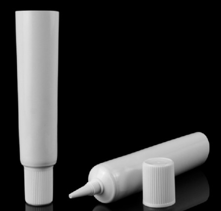 60ml ABL Tube Plastic Aluminum Cosmetic Tubes With Long Nozzle