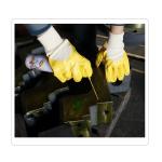 Nitrile Half Coating Interlock Liner Water Resistant Gloves