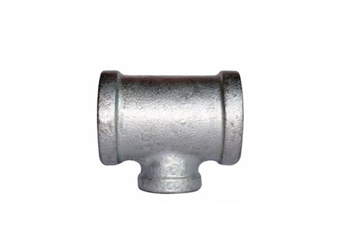 China Supplier Malleable Iron Galvanized Pipe Fittings reducing tee