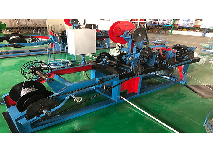 CS-A Type Fully Automatic Barbed Wire Machine 76mm / 102mm / 127mm Barbed Space