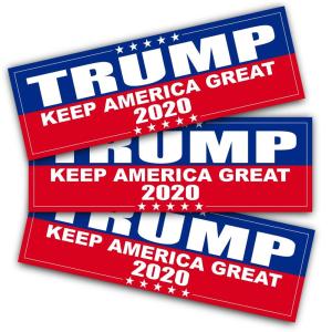 China Trump Blue Advertising Logo Printing Oem Truck Reflective Stickers wholesale