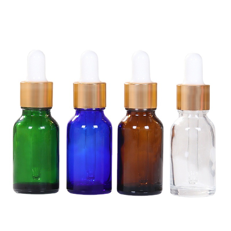 Stock Amber Glass Spray Bottle 10ml 15ml 20ml 30ml 50ml 100ml Round Glass Empty Perfume Bottle Black Cap Cylinder Bottle Perfume