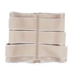3XS Nude Waist Cincher Latex 3 Belts Waist Trainer For Back Posture