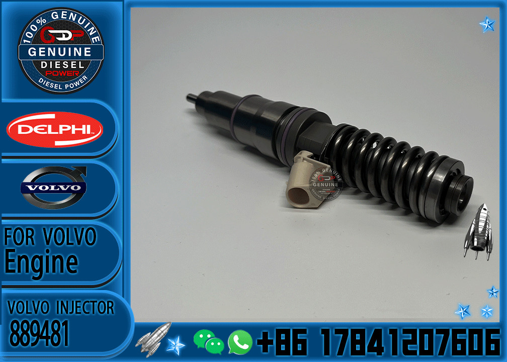 Good Quality Volvo Engine Common Rail Injector 889481 3587147 3803655 03587147 Injector
