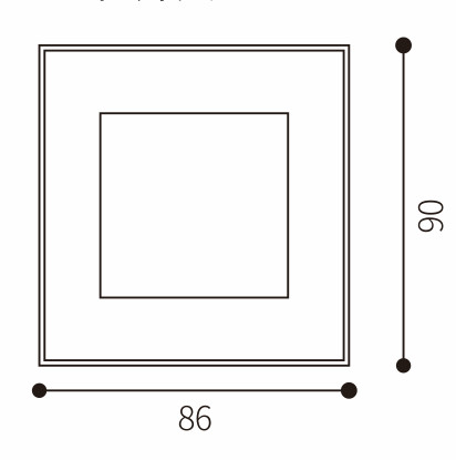 Amertop New Modern Design Brass Wall Switch And Socket For Villa And Apartment