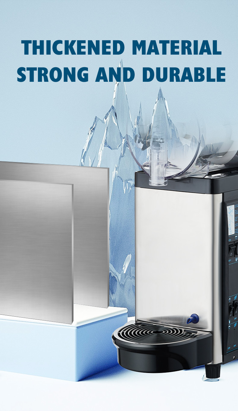 Single Bowl Commercial Slush Machine 12L 36l Frozen Slushy Maker