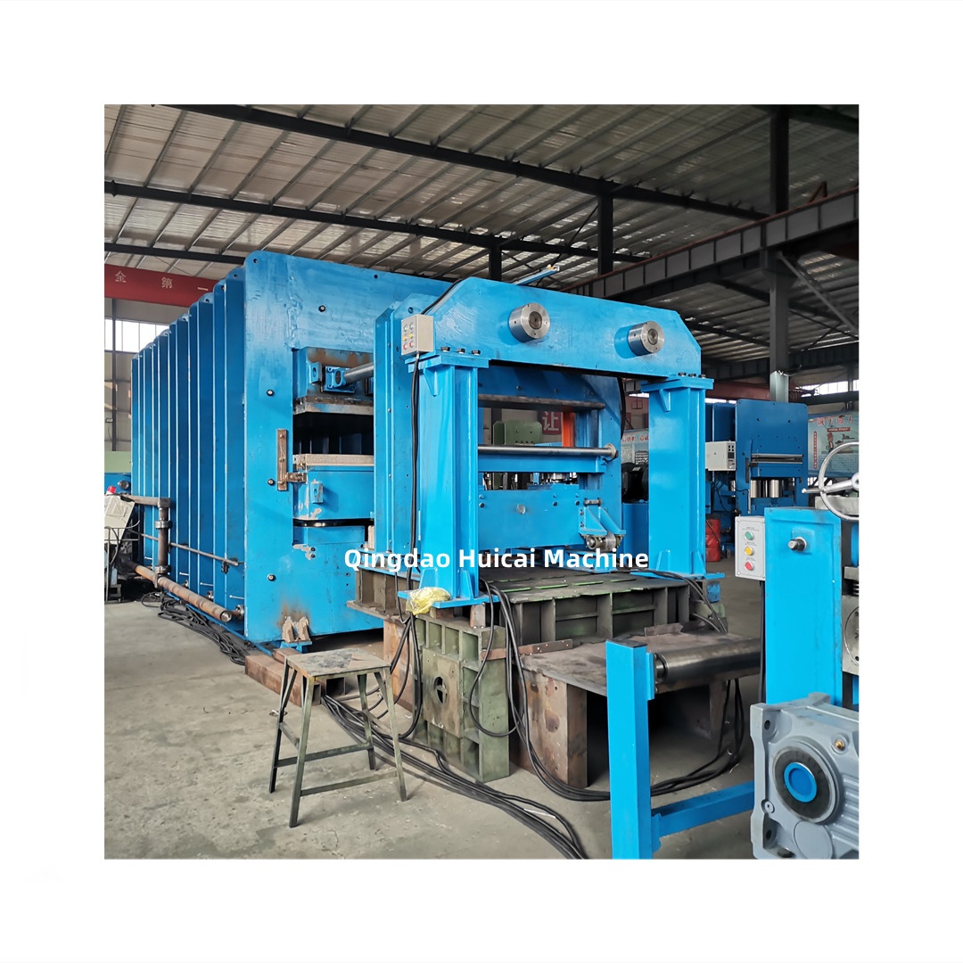 Steel Wire or Textile Belt Cord Conveyor Belt Hydraulic Press for Hot Rubber Moulding