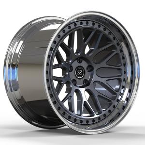 China Mercedes-Benz AMG S63 5X112 Custom Polish 2-PC Forged Alloy Rims With 5x112 Staggered 20 21 and 22 inches wholesale