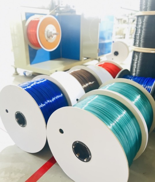 PVC Spool Filament Office School Supplies Plastic Filament Made Of PVC Material Plastic Binding Wire Filament Roll Spool