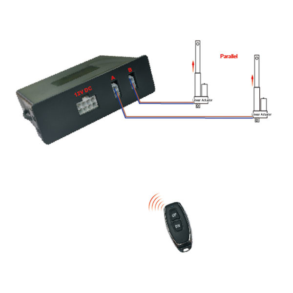 Max 30A Double Electric Linear Actuator Control Box Non-Momentary