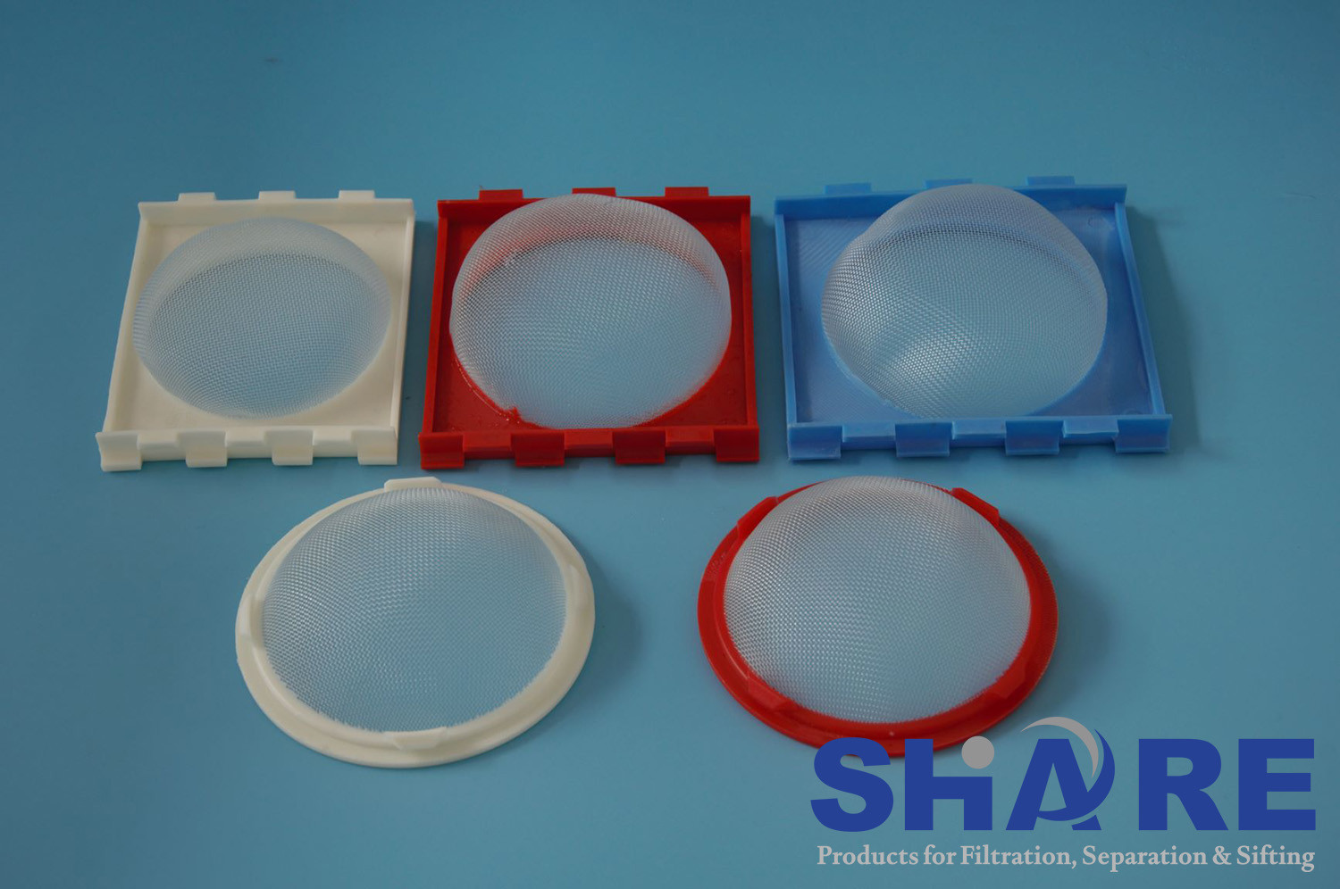 Customized Shape Nylon Mesh Filter Discs Ultrasonic Laser Cutting