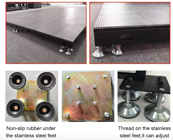 Interactive Led Screen Floor Tiles Floor Light Panels P2.9 P3.9 P4.8 P5.2 P6.25