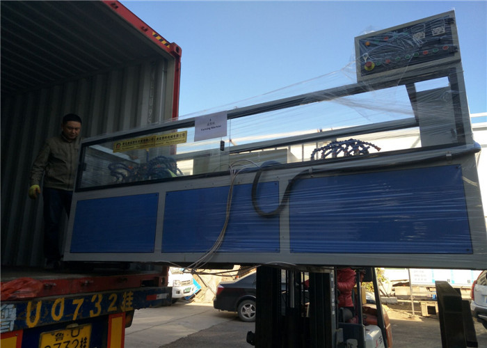 Wood and Plastic Wall Panel PVC Profile Production Making Machine , PVC Plastic Profile Extrusion Line