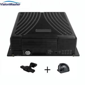 China 4CH 1080P Vehicle Mobile DVR H.264 3G 4G Max 2TB HDD High Definition Black Color wholesale