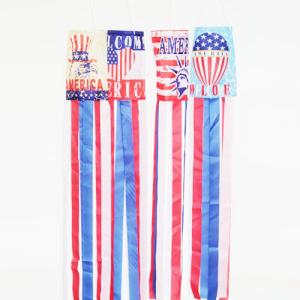 China Patriotic promotional wind sock United State wholesale