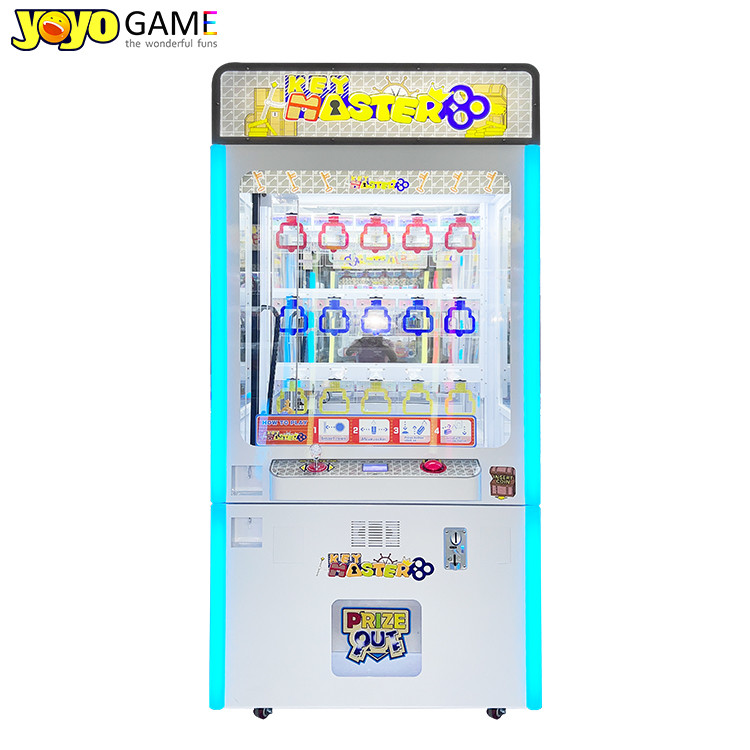 Golden Skill Crane Credit Card Game from China Manufactory Old Arcade Amusement Machine with Bill Acceptor Key Master