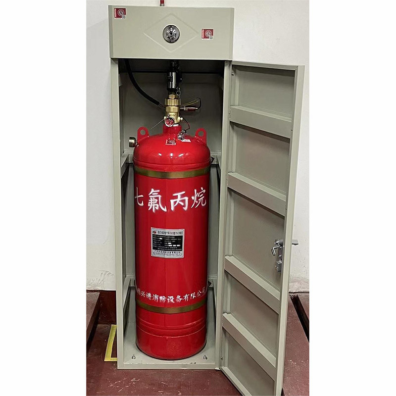 Certified FM200 Cabinet System Automatic Or Manual Start Fire Extinguisher Class A/B/C Fires
