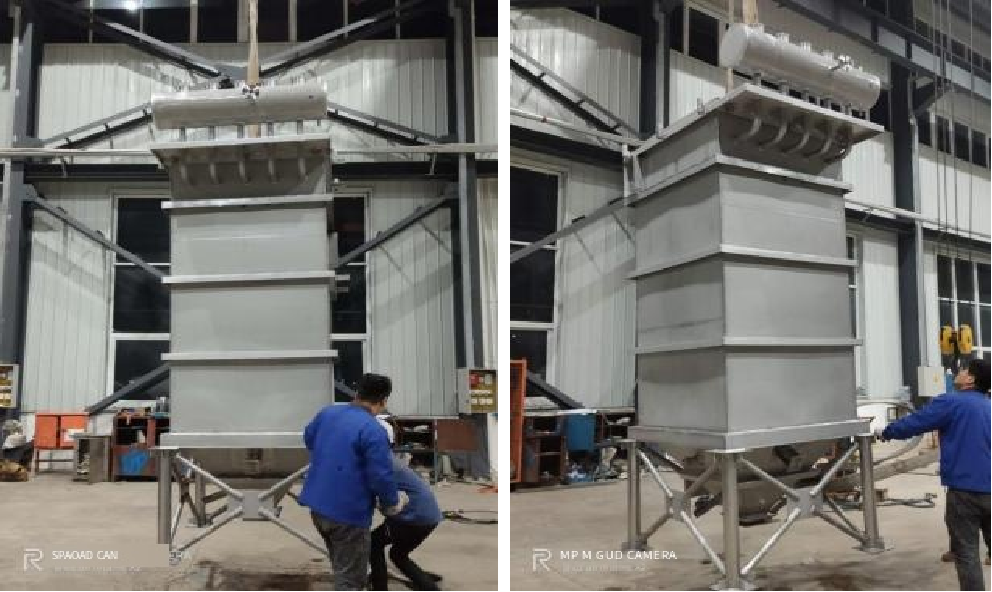 Chemical Stability Lithium Flue Gas Treatment Industrial Dust Collector