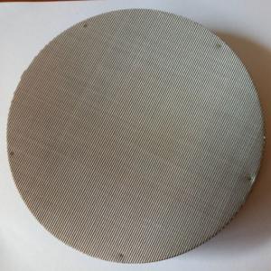 China 500 1000 Micron Unrimmed Stainless Steel Filter Disc Round 50mm 75mm Diameter wholesale