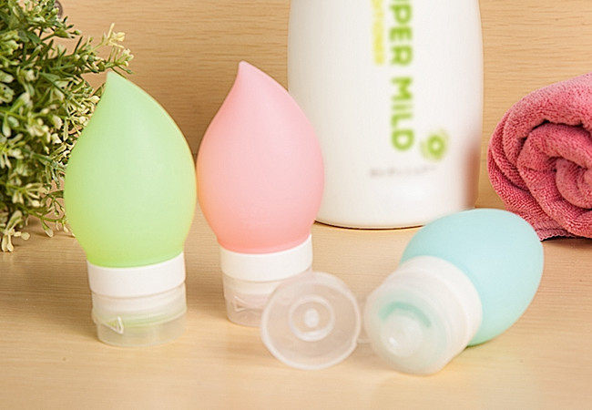 Secure Closure Empty Travel Bottles , Corrosion Preventing Travel Liquid Bottles