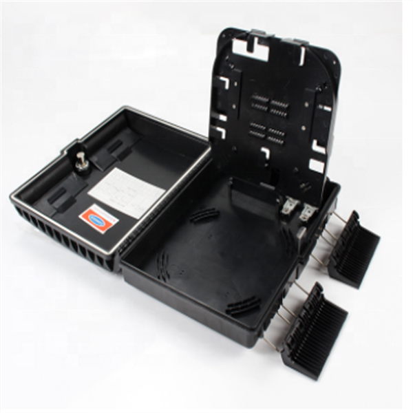 Factory Supply Hot Sale 16 Core Plastic Material Outdoor Fiber Optic Distribution Box ,FTTH box FTTH distribution box