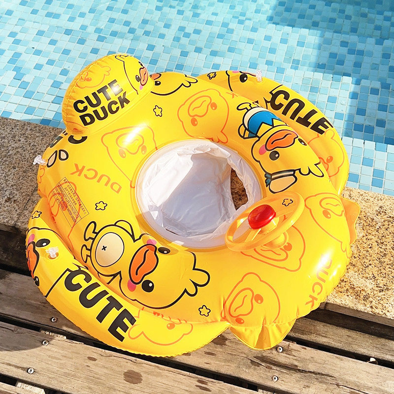 Age Range 2 to 4 Years Cute Pattern Swimming Pool Float Ring Tubes for Kids' Pool Fun