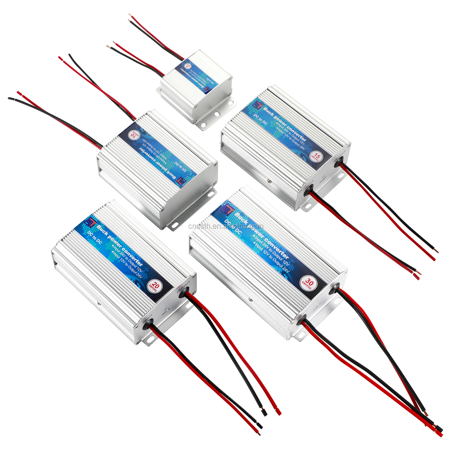 Network SDK 24V To 12V DC/DC Converter 5A 10A 15A 20A 30A Output