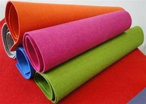 China Eco Friendly Needle Punched PET Felt Sheets 1000gsm Needle Punched wholesale
