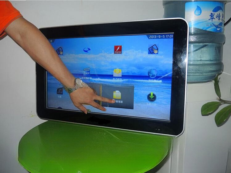 32" inch touchscreen table TFT LCD interactive game advertising player table