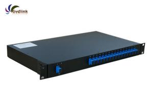 China Dual Fiber FMU 1U Rack 1310nm 16 Channel Dwdm Mux wholesale