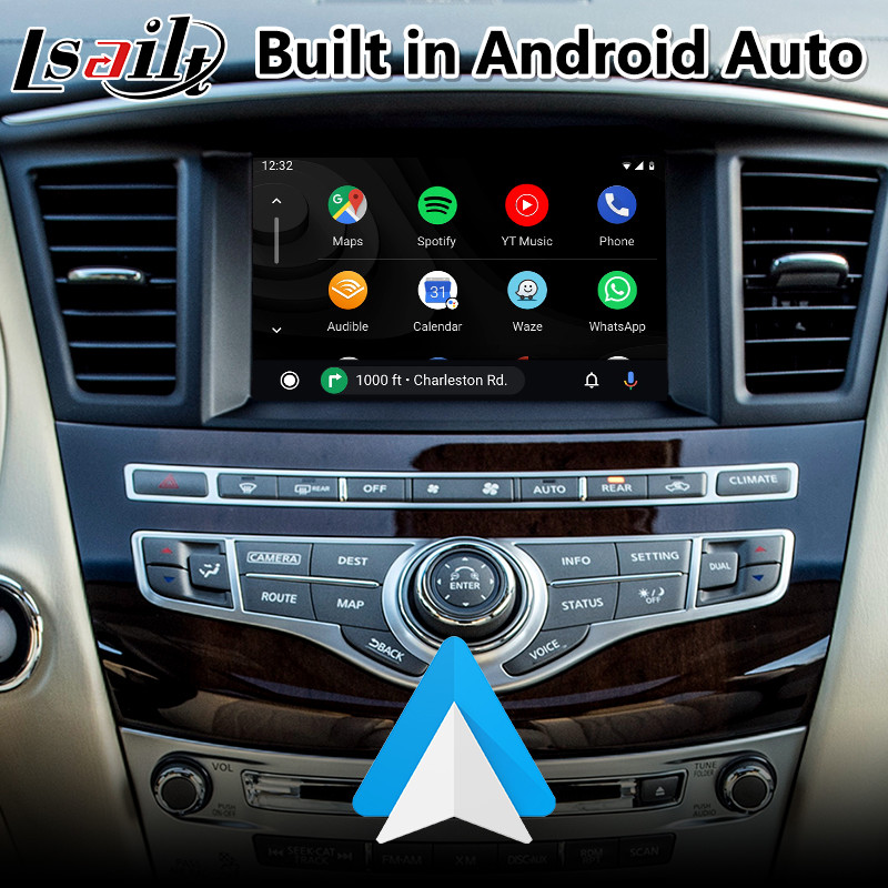 Android Multimedia Video Interface for Infiniti QX60 With Wireless Android Auto Carplay
