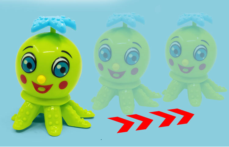PVC Wind Up Easter Puzzle Toys for Kids Cute Animals Toy Octopus Flipping Walking Jumping Clockwork Bulk Birthday Gift Party Favors
