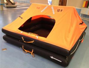 China 4 persons sefl-righting inflatable life raft china manufacture wholesale