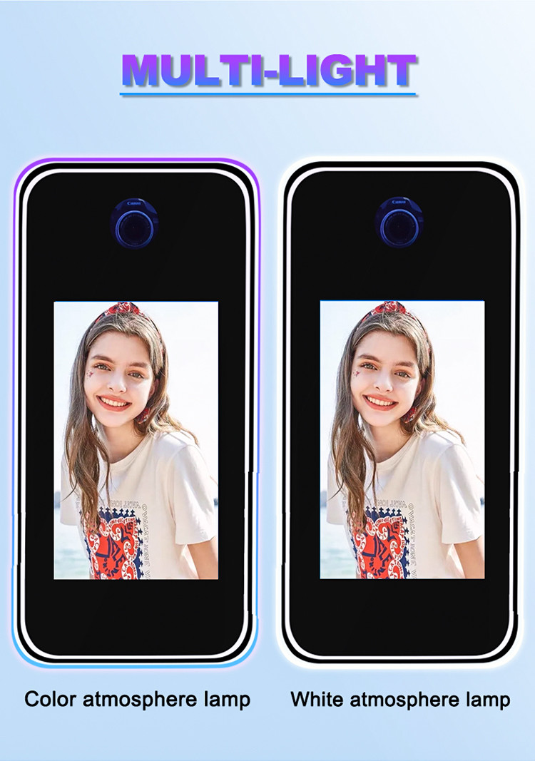 Party Selfie Mirror Photo Booth Touch Screen Magical Mirror With Photo