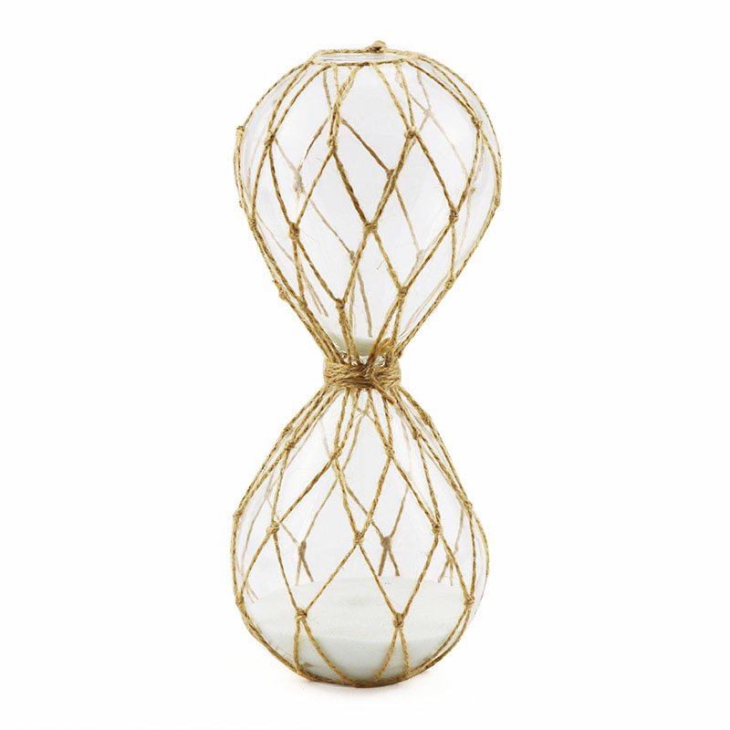 Skyringe Glass Hourglass DIY Sand Clock 15 Minutes 30 Minutes for Bedroom