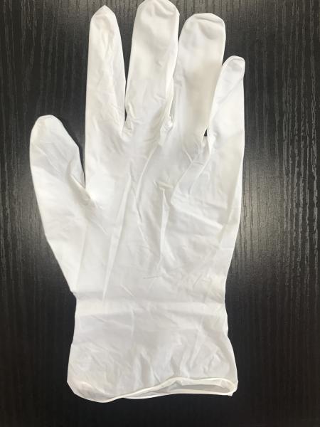 Chemical Resistance Latex Free Vinyl Disposable Gloves Odourless Uniform