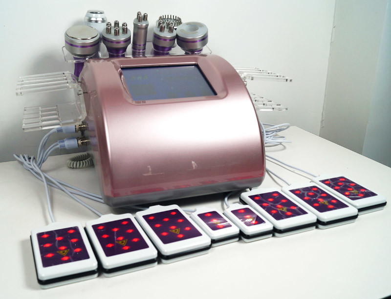 Bipolar 40K Vacuum Weight Loss Machine 9 In 1 Lipo Laser Slimming Instrument
