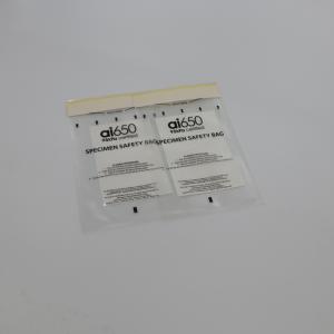 China transparent Zipper Pouch For Biohazard Medical Specimen wholesale