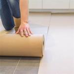 0.9mm Thickness Waterproof Cardboard Floor Protection Roll