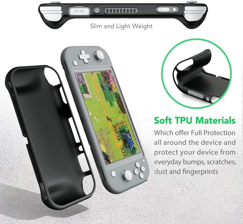 TPU Nintendo Switch Gaming Accessories Anti Scratch Nintendo Switch Lite Protective Case