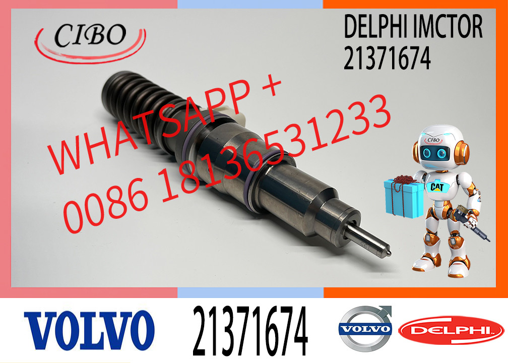Diesel injection system parts diesel fuel injector20584347 85000499 21371674 21340613 Diesel Injector for VOL-VO