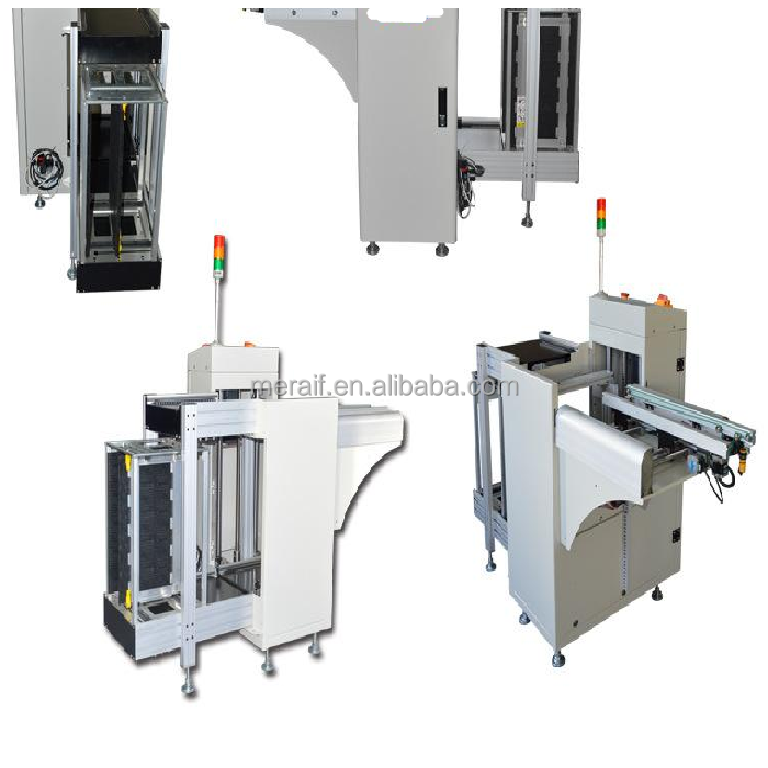 SMT machine esd Magazine rack PCB Unloader machine used in electronic Production Line