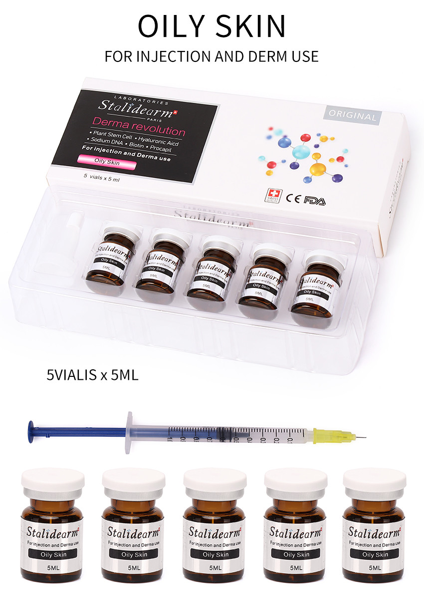 Injection Serum For Oily Skin 5ml/Bottle Safe Good Effect Essence Set Original Stalidearm Brand