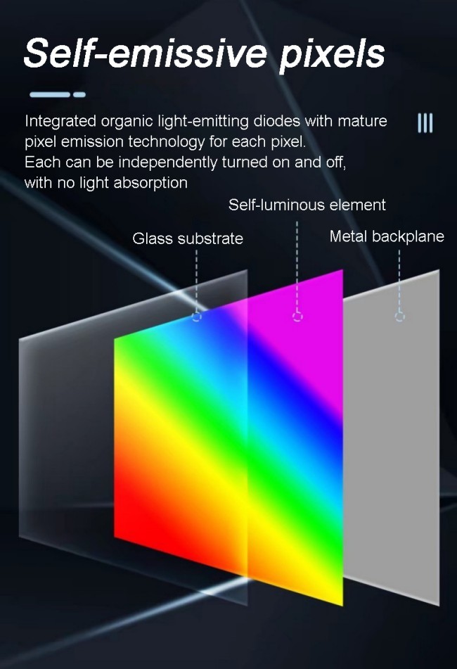 Touch OLED Transparent Screen Cutting Edge Display Science Technology Exhibitions Charm Suitable in Stock