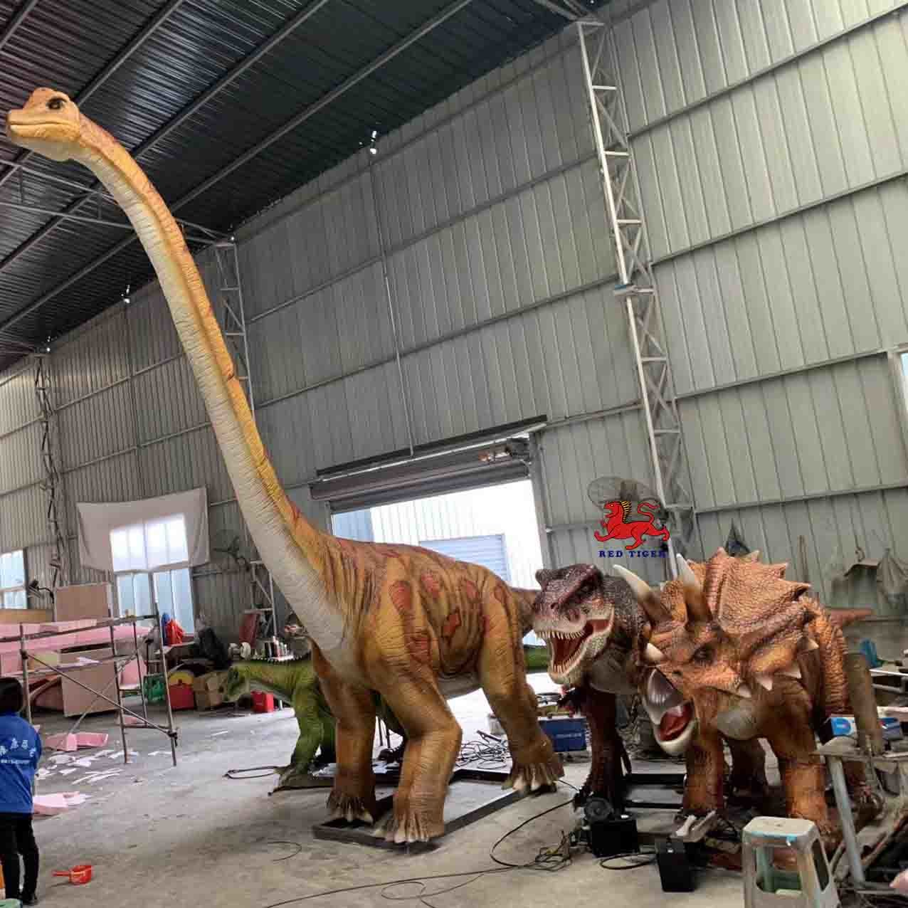 Jurassic World Dinosaur Realistic Animatronic Dinosaur Brachiosaurus Model