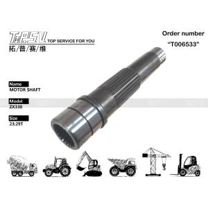 China Steel Excavator Hydraulic Piston Rod 2047884 ZX330-3 Excavator Travel Motor Shaft wholesale