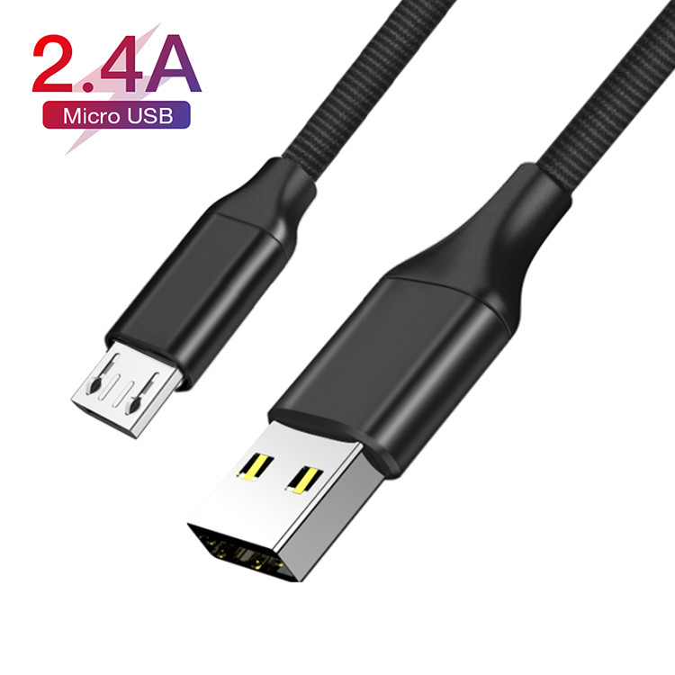ROHS Micro USB Data Transfer Cable Micro USB Charging Cable 36g