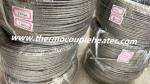 High Temperature Resistant Cable Fiberglass And Mica Insulation Steel Mesh