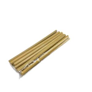 China 100% Biodegradable Reusable Bamboo Drinking Straws For Smoothie 15cm wholesale